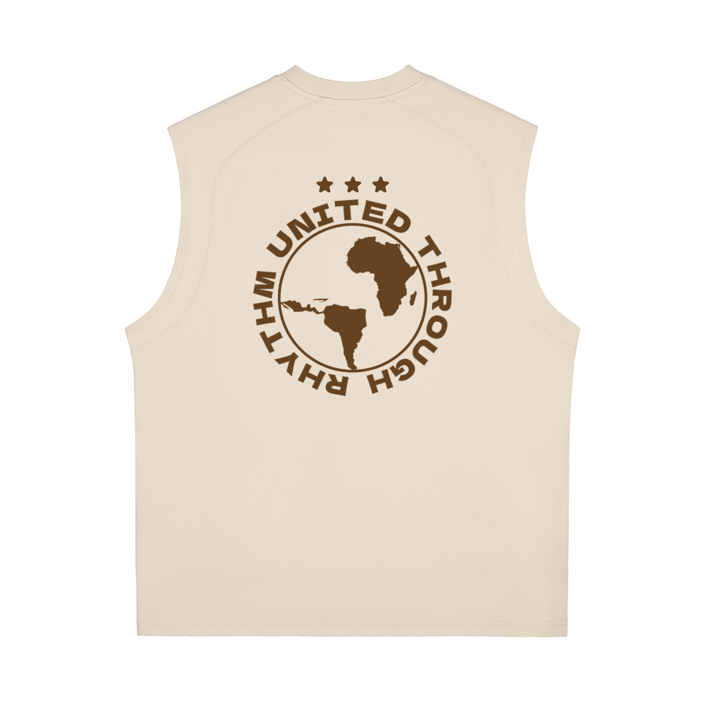 Trèstar Tank Top - Beige/Brown
